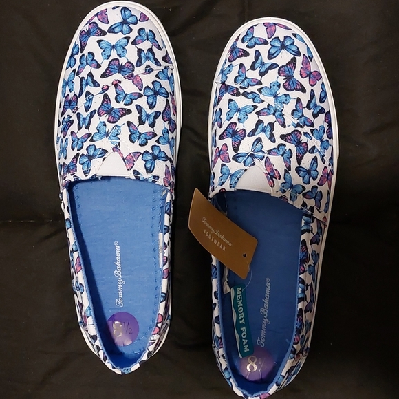 NWT Tommy Bahama canvas sneaker 8.5 - Picture 5 of 5